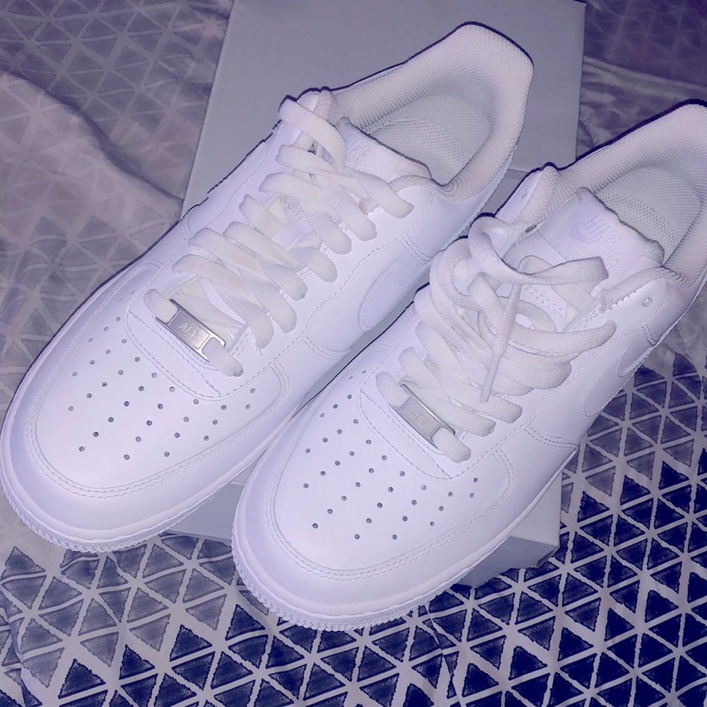 Nike coke white Air Force 1s